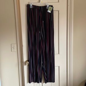 NEW Striped Wide Leg Pants